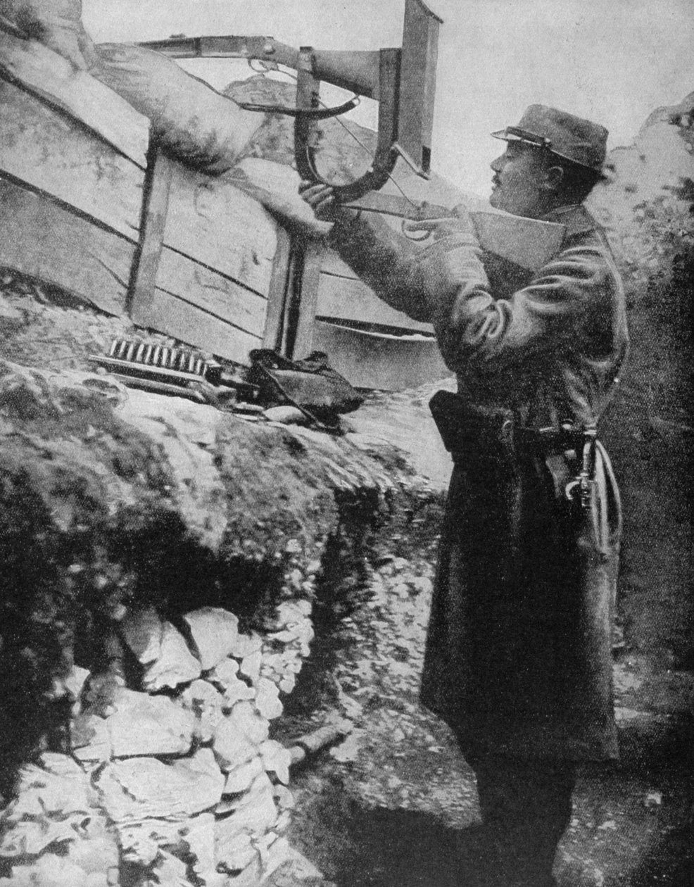 Francouzská zákopová periskopová puška, 1915 od Unbekannt