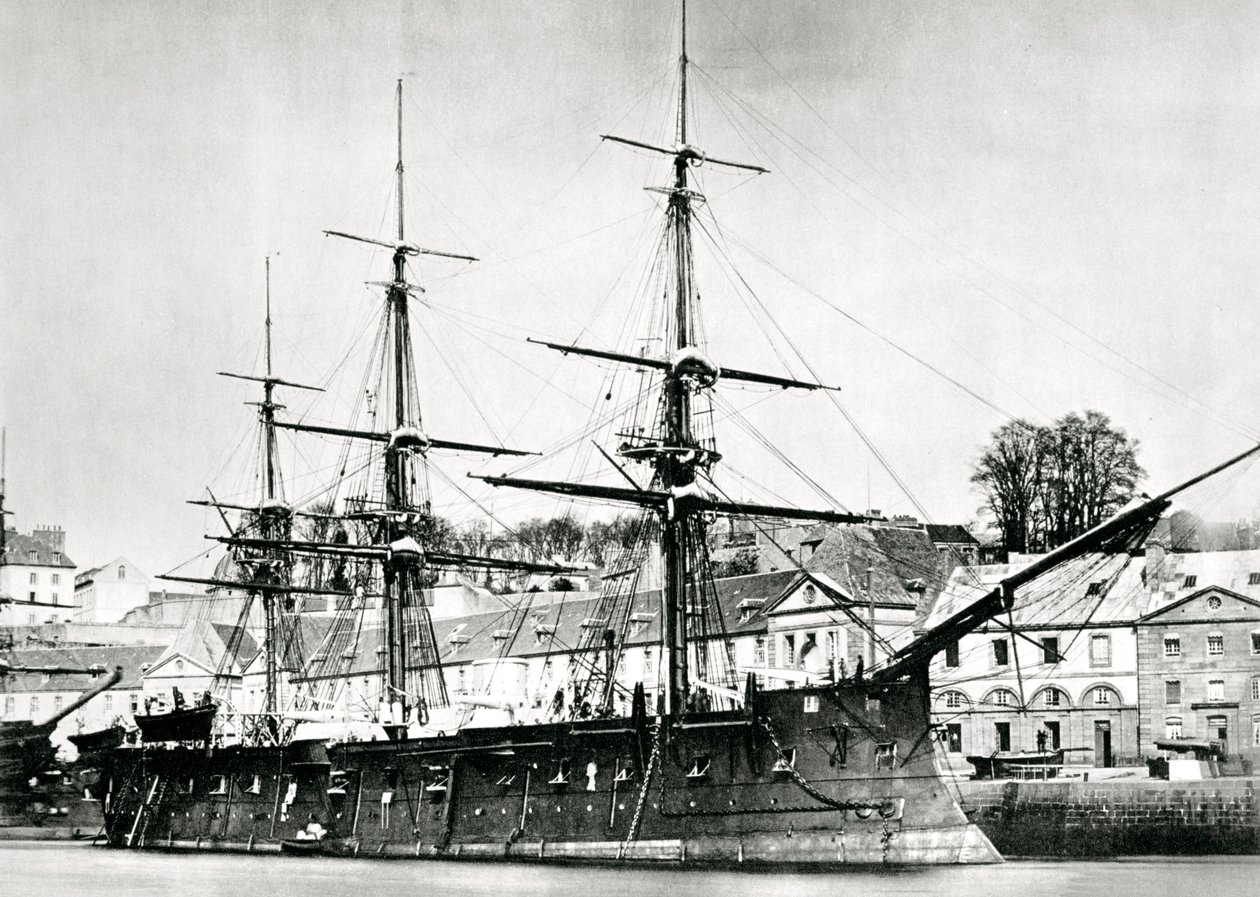 Francouzská válečná loď, lOcean, 1868 od Unbekannt