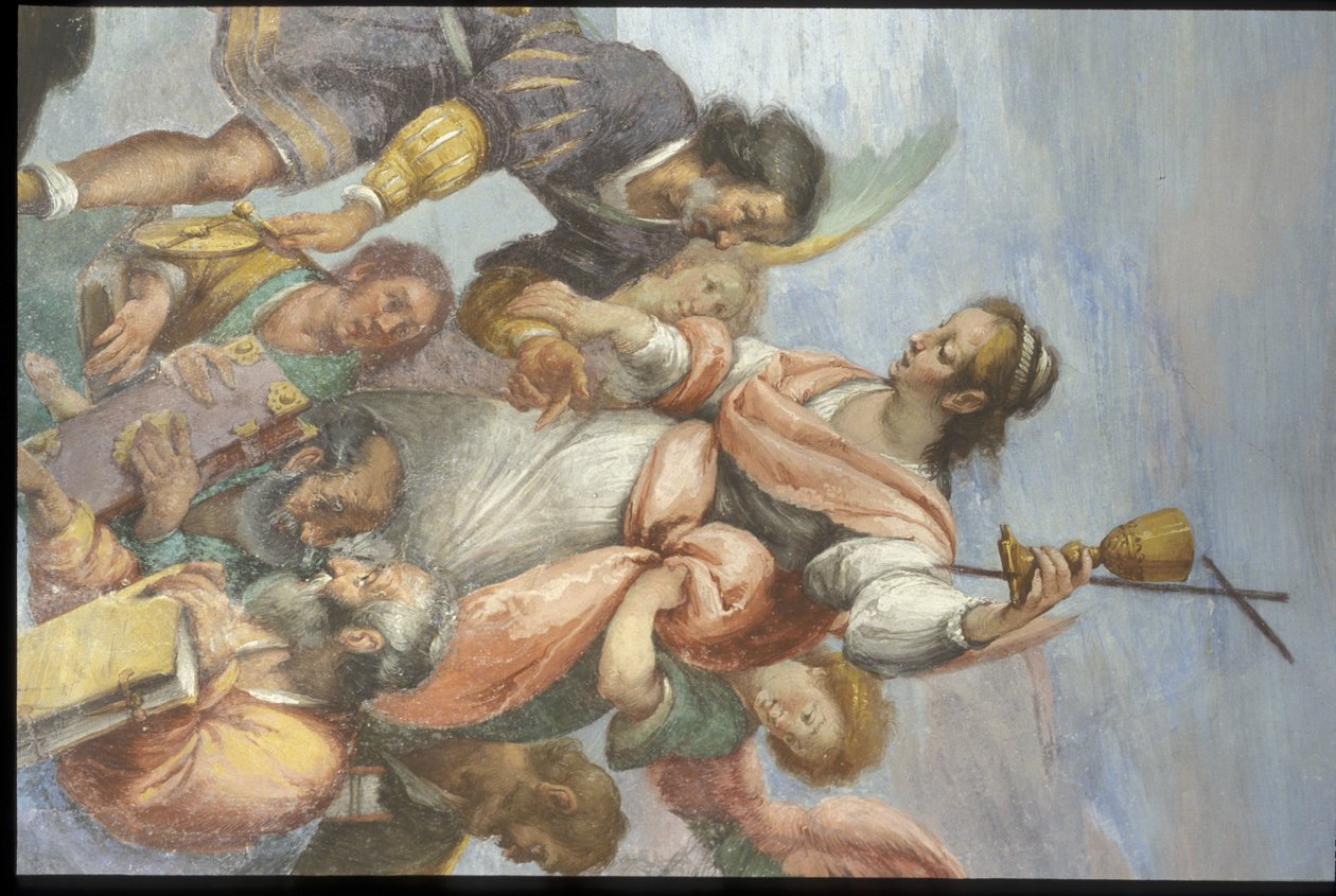Fresky v Palazzo Lomellino, Janov, Ligurie, Itálie od Unbekannt
