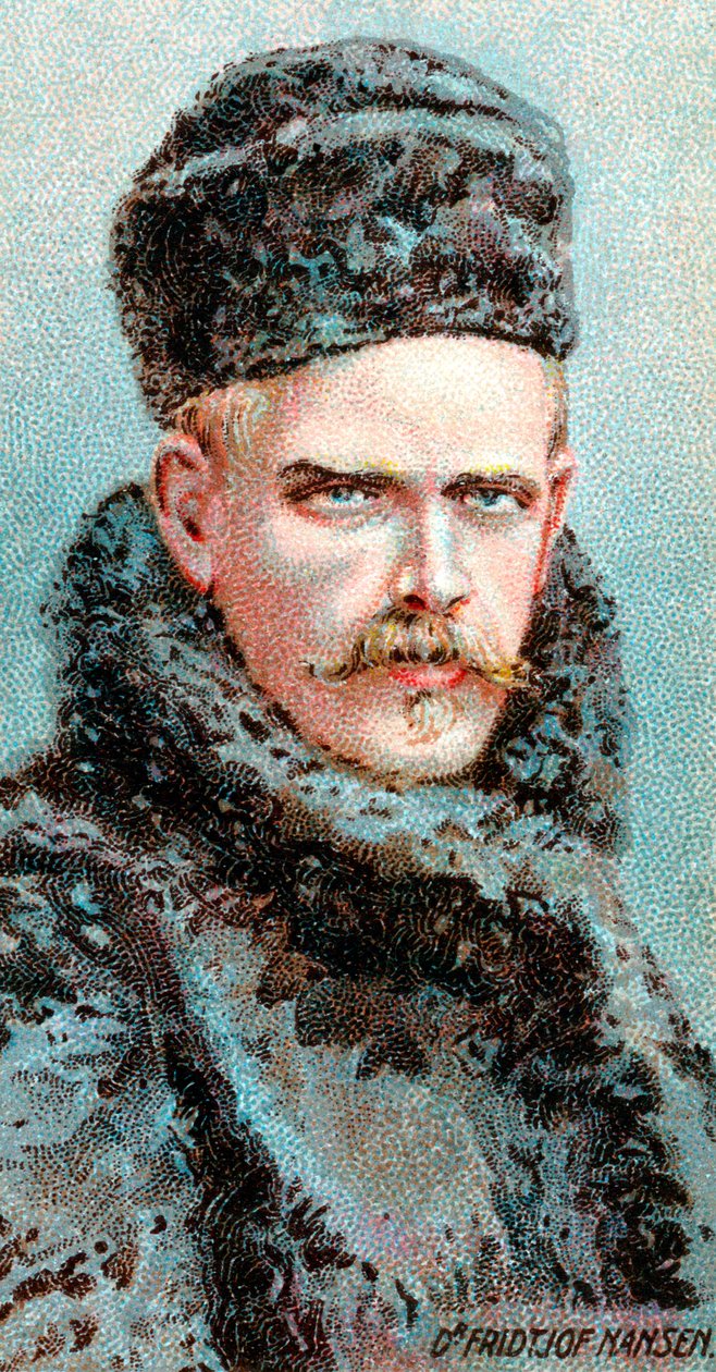 Fridtjof Nansen 1861-1930, norský arktický průzkumník, vědec a diplomat, 1915 od Unbekannt