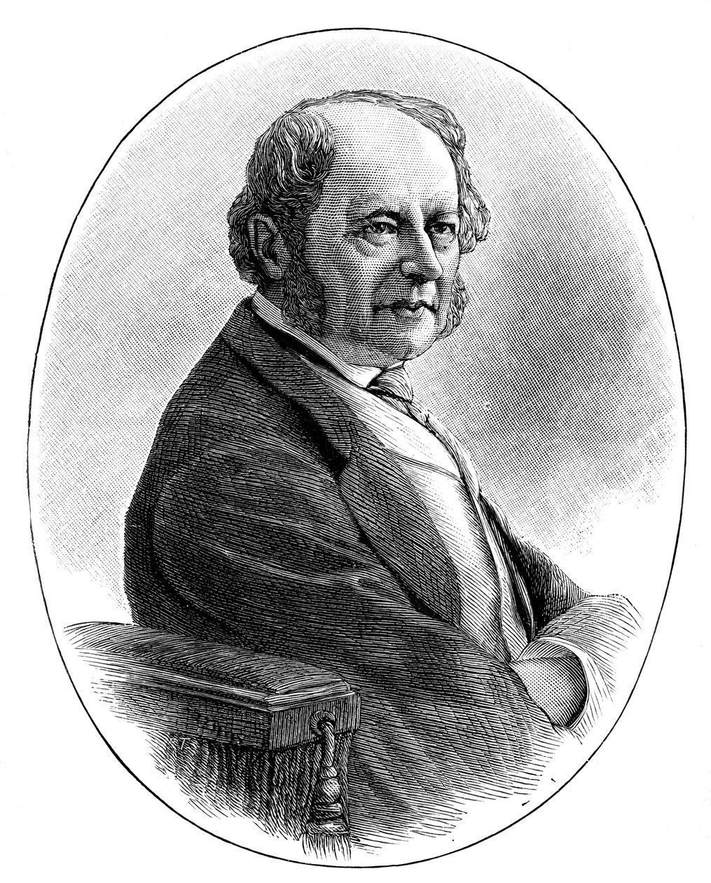 Friedrich Ferdinand Graf von Beust 1809-1886, rakouský státník od Unbekannt