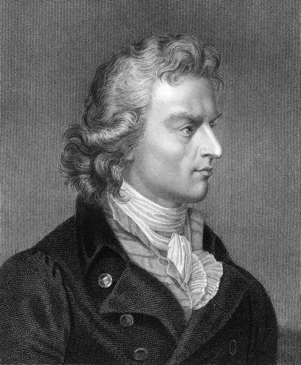Friedrich Schiller , německý básník, filozof, historik a dramatik, 1836 od Unbekannt