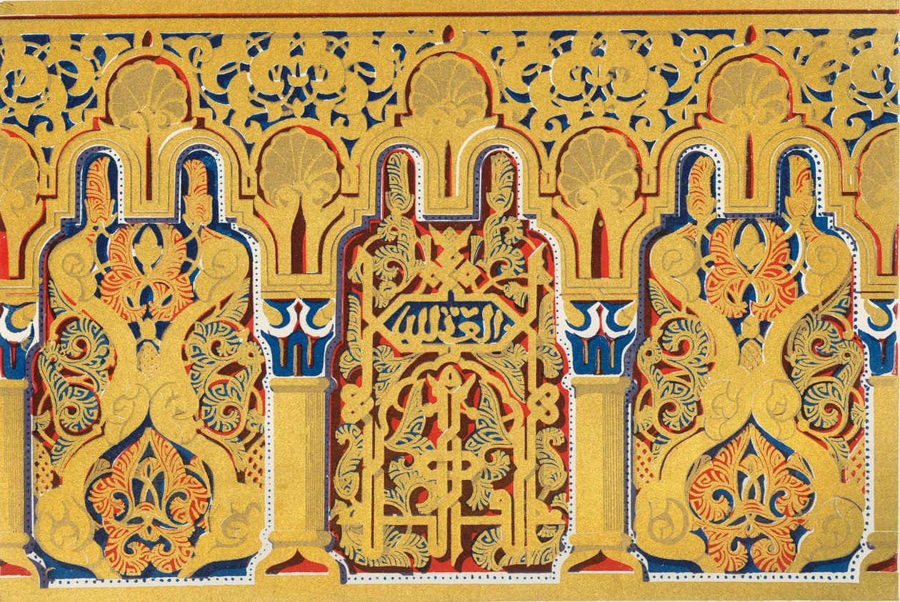 Frieze v horní komoře, House of Sanchez, 1907. od Unbekannt