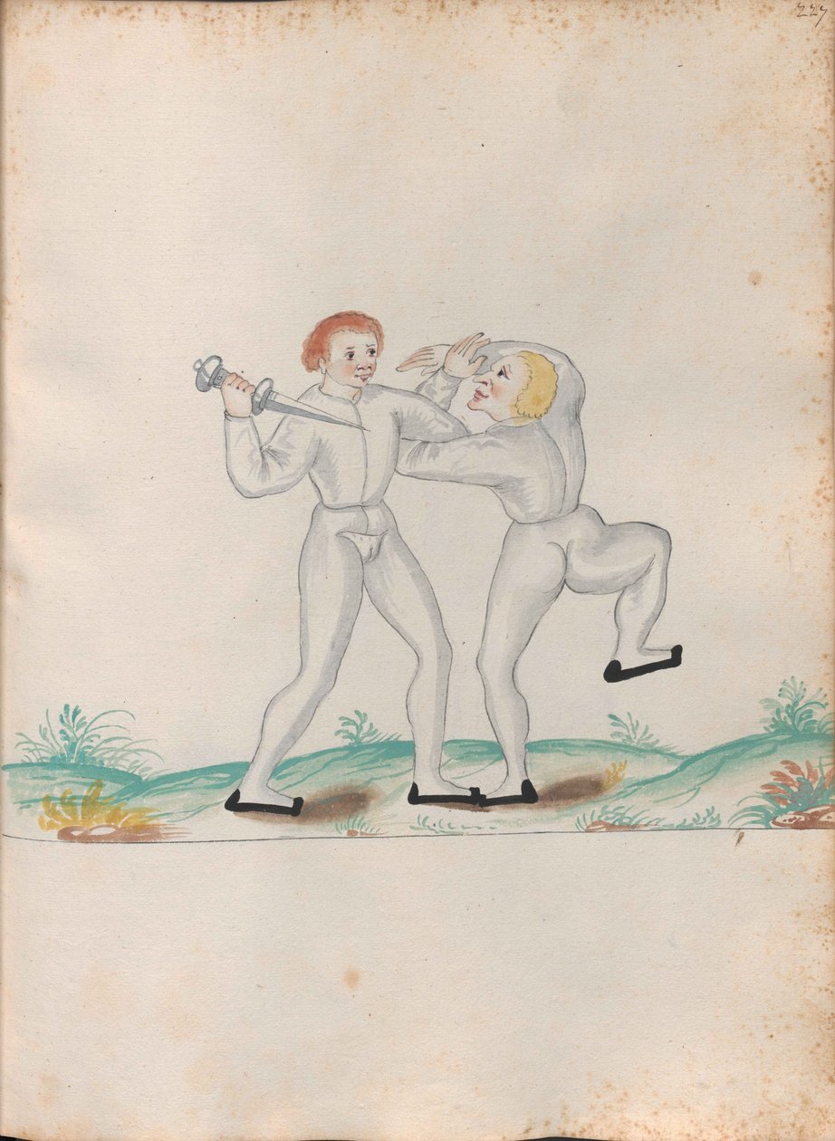 Od Schemata varia artis Athleticae et Gladiatoriae (Schémata různých atletických a gladiátorských umění) od Unbekannt