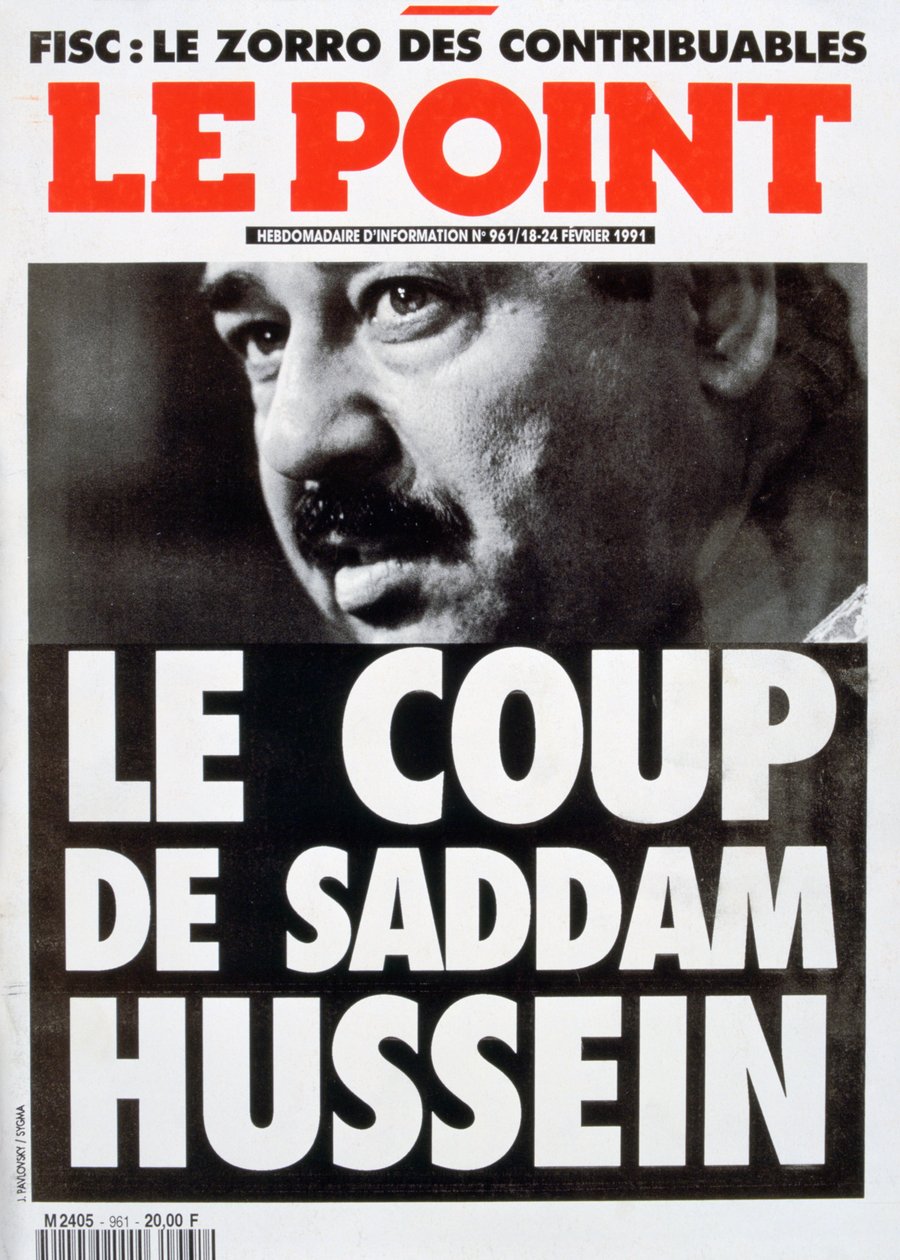 Přední strana obálky Le Point, únor 1991 od Unbekannt