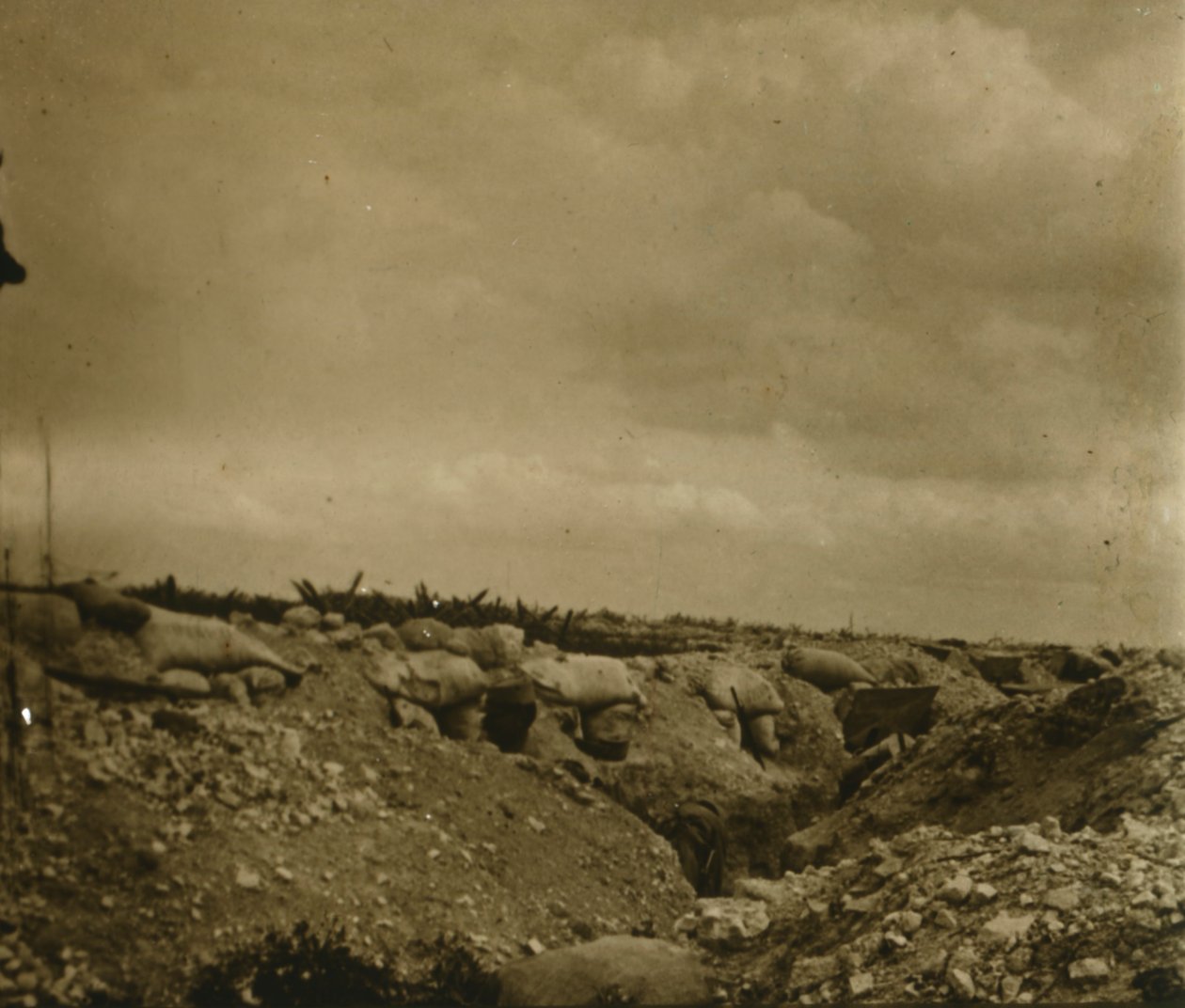 Přední linie, Jonchery, severní Francie, c1914-c1918 od Unbekannt