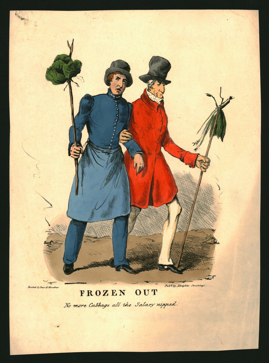Frozen Out, c1830. od Unbekannt