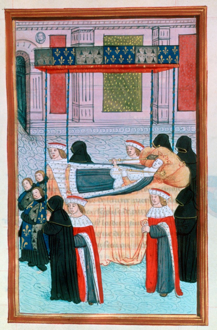 Pohřeb Anny Bretaňské, Paříž, 1514, 16. století od Unbekannt