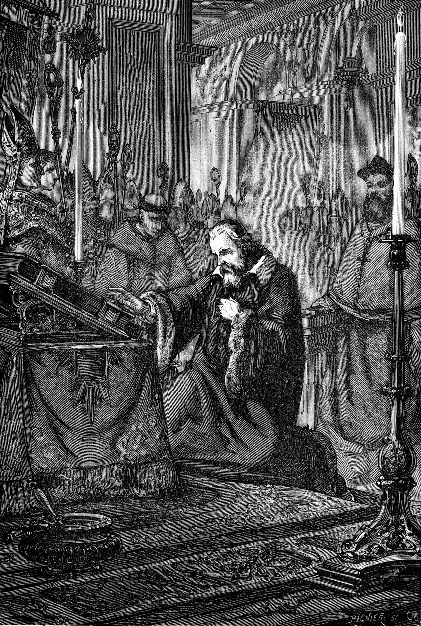 Galileo Galilei , italský astronom a matematik odvolávání se, 1633 1880 od Unbekannt