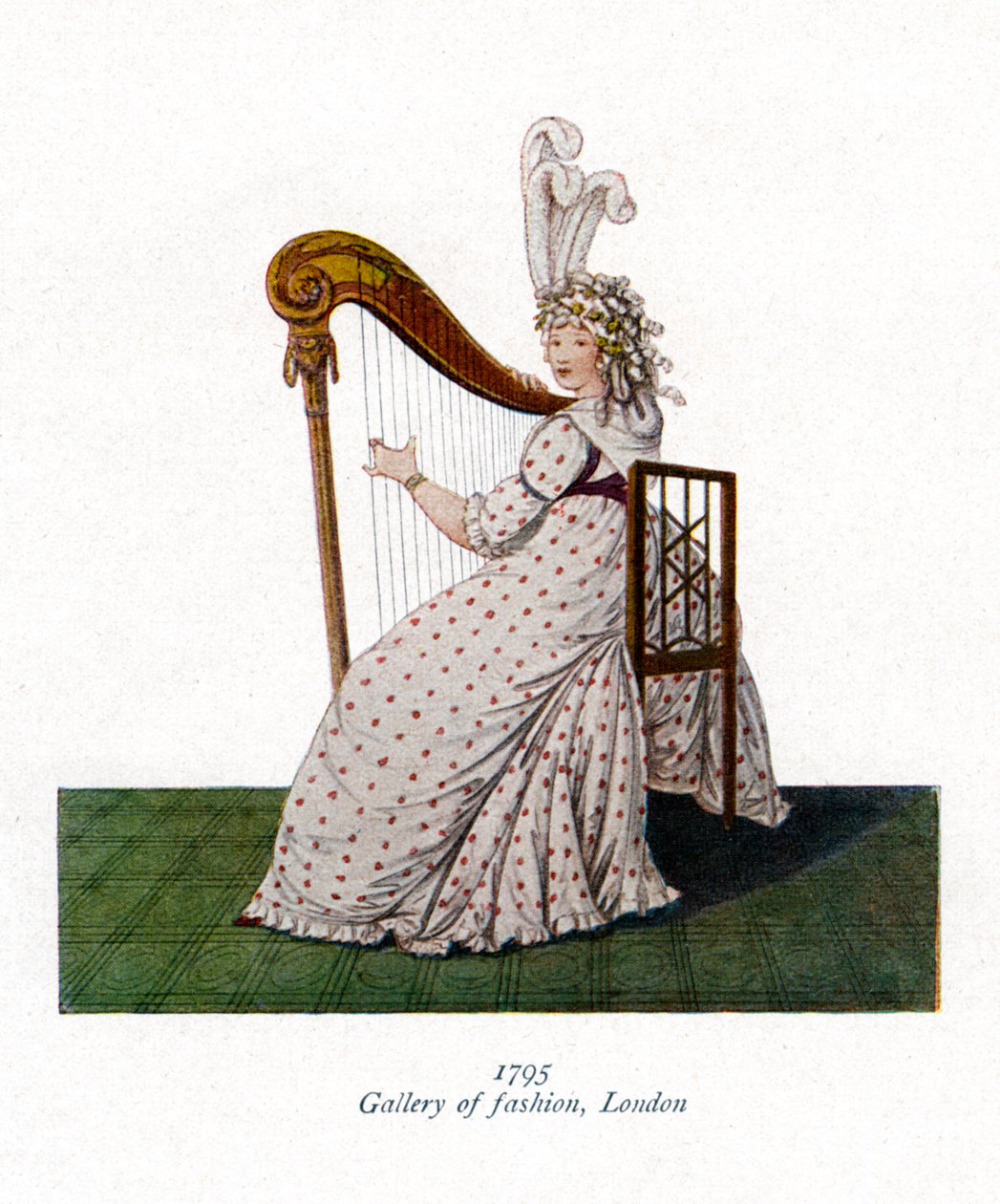 Galerie módy, Londýn, 1795 od Unbekannt