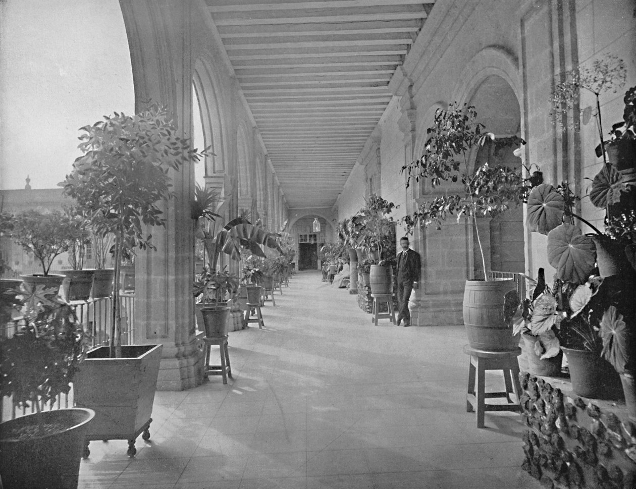Galerie školy LA Paz Vizeainas, město Mexiko, c1897. od Unbekannt