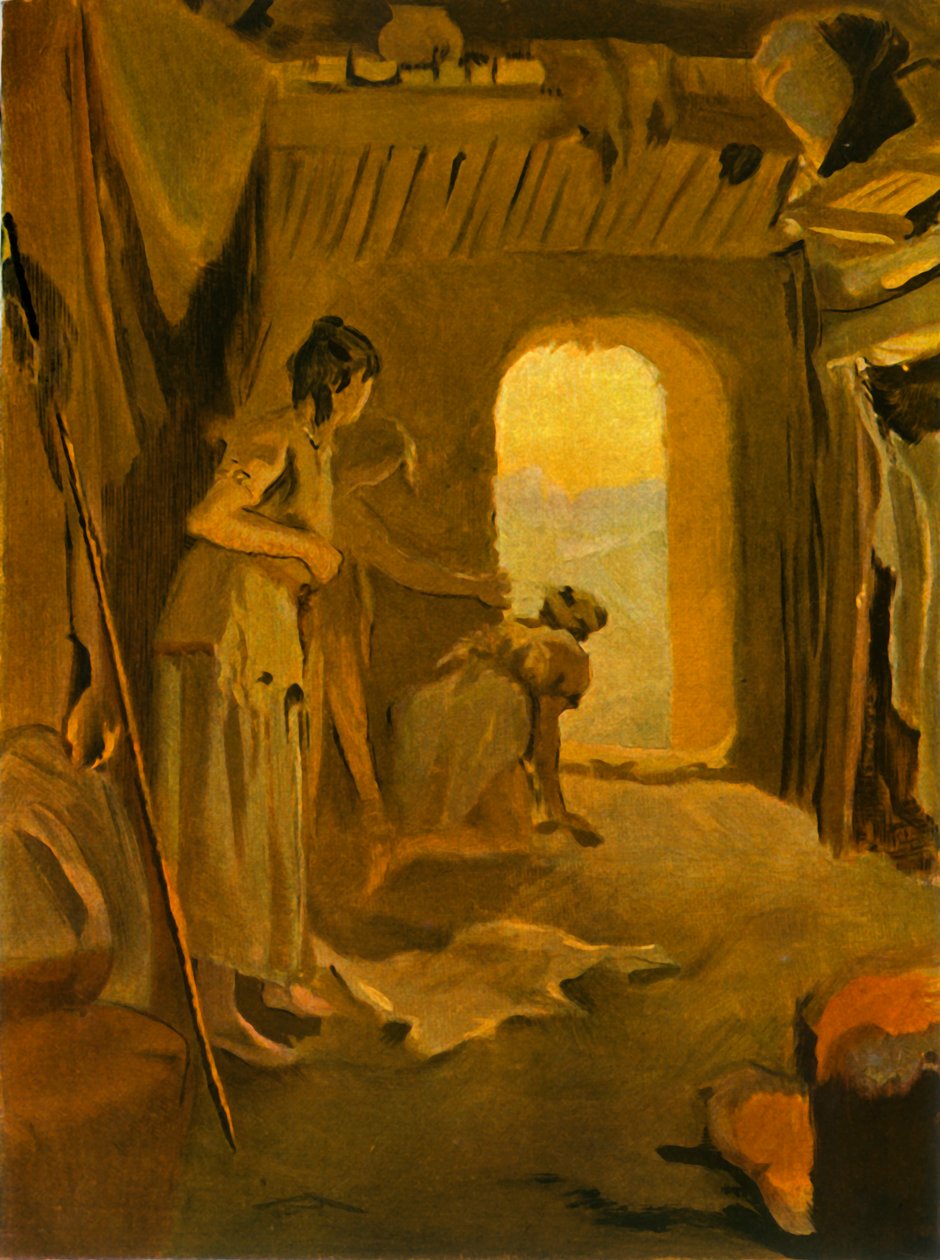 Galské ženy v době římské invaze, 1900. od Unbekannt