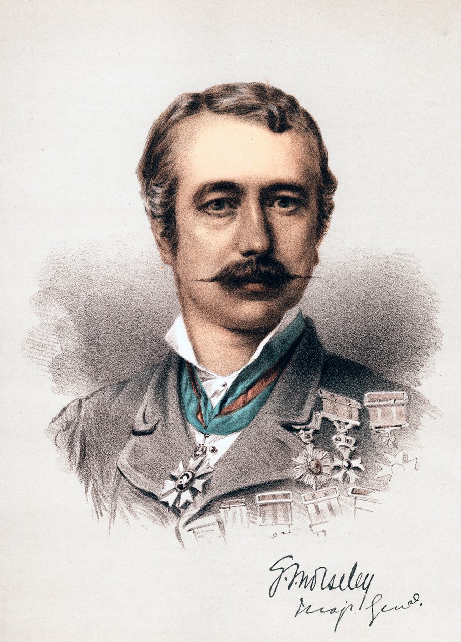 Garnet Joseph Wolseley, vikomt Wolseley, britský voják irského původu, c1880 od Unbekannt