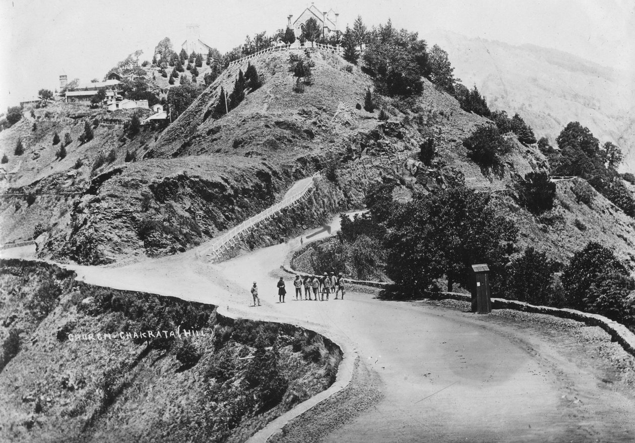 Posádkový kostel, Chakrata, 1917 od Unbekannt