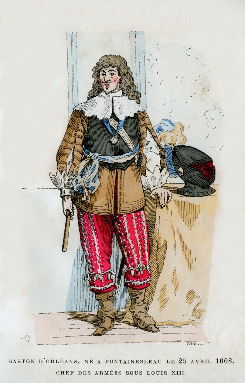 Gaston, Duc dOrleans, velitel armád za Ludvíka XIII. Francie, 1882-1884 od Unbekannt