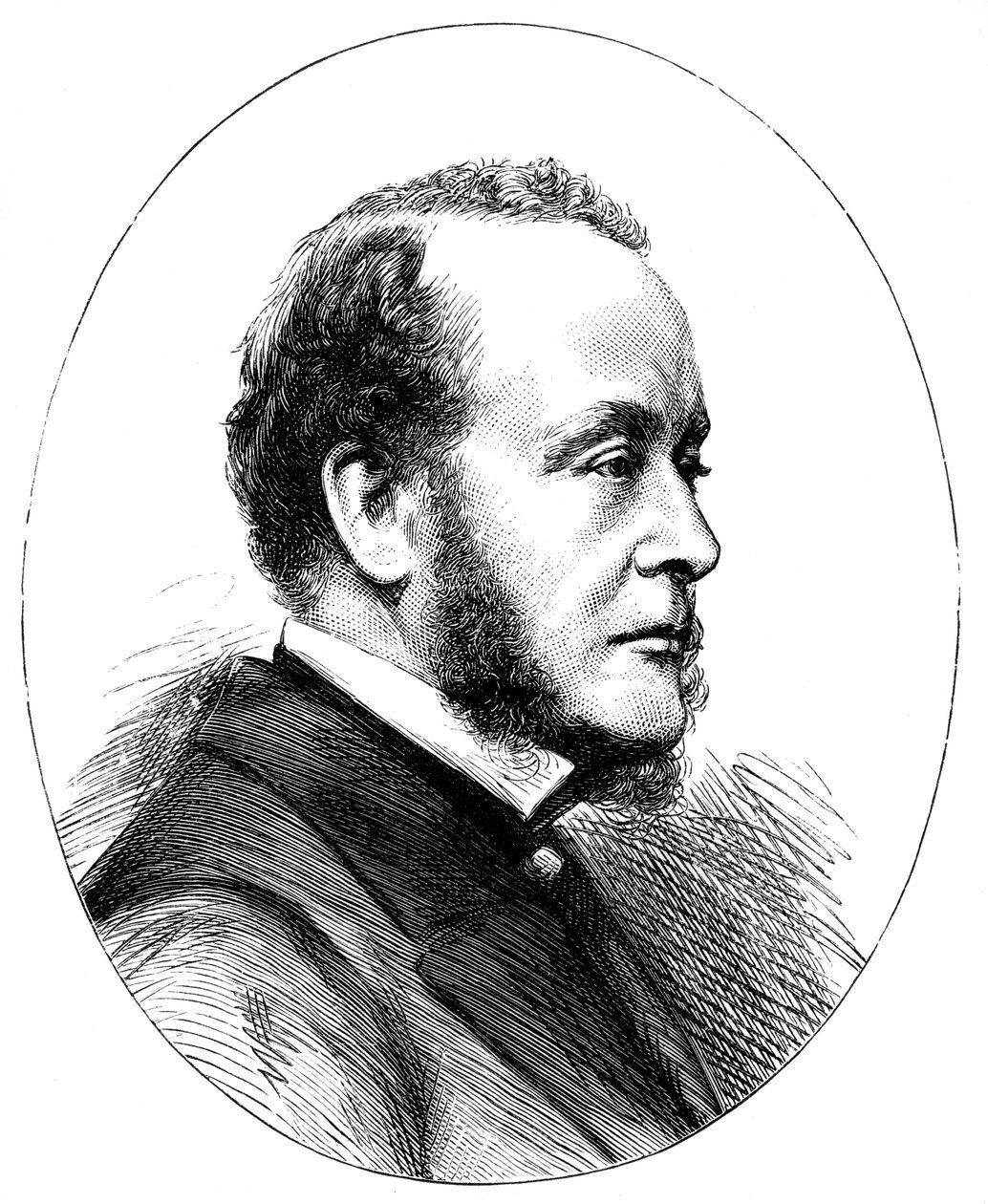 Gathorne Hardy 1814-1906, první hrabě z Cranbrooku, britský konzervativní politik od Unbekannt