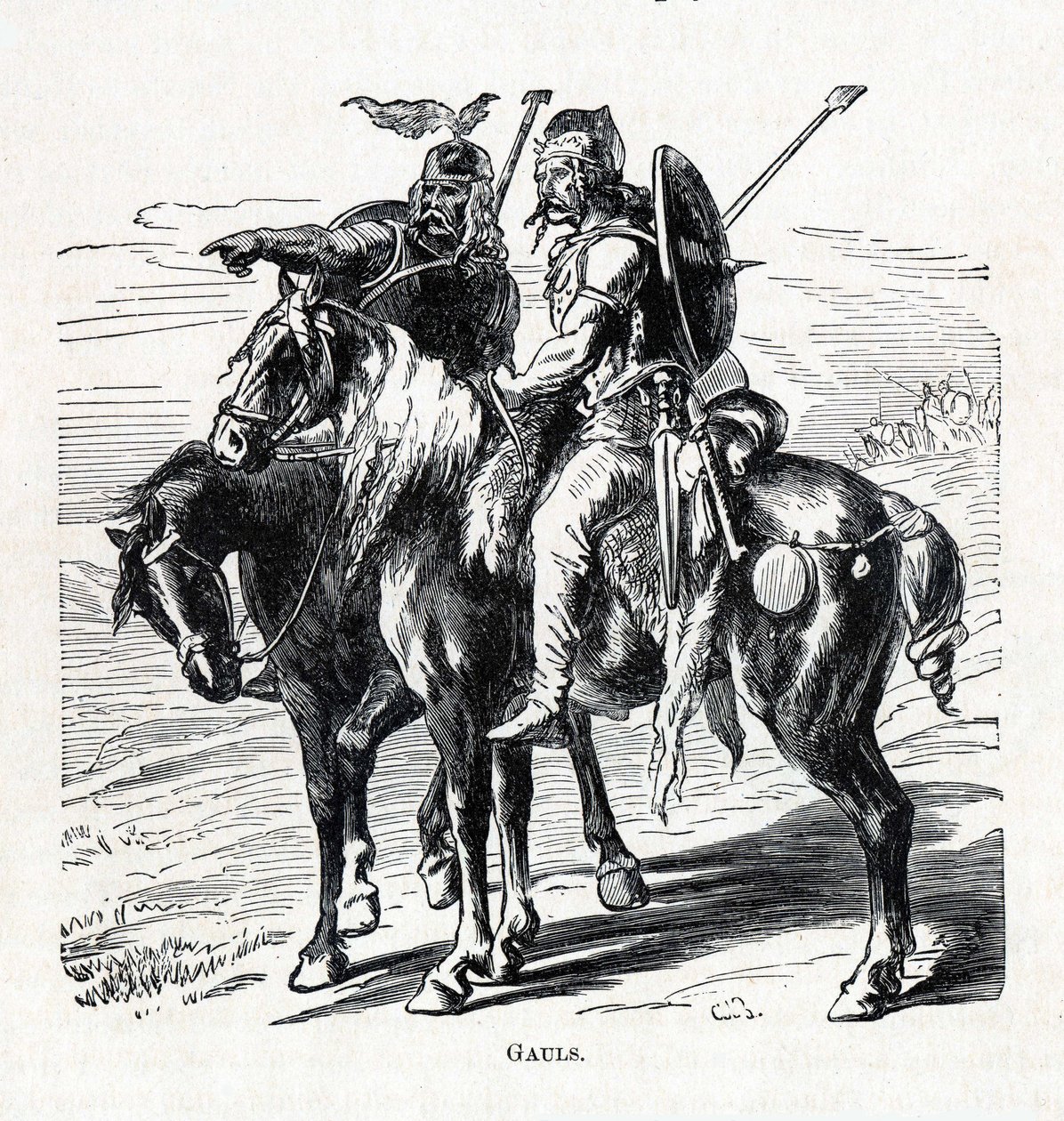 Galové, 1882 od Unbekannt