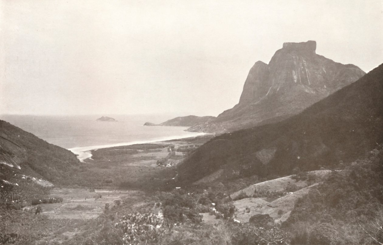 Hora Gavea a jižní Atlantik, 1914 od Unbekannt