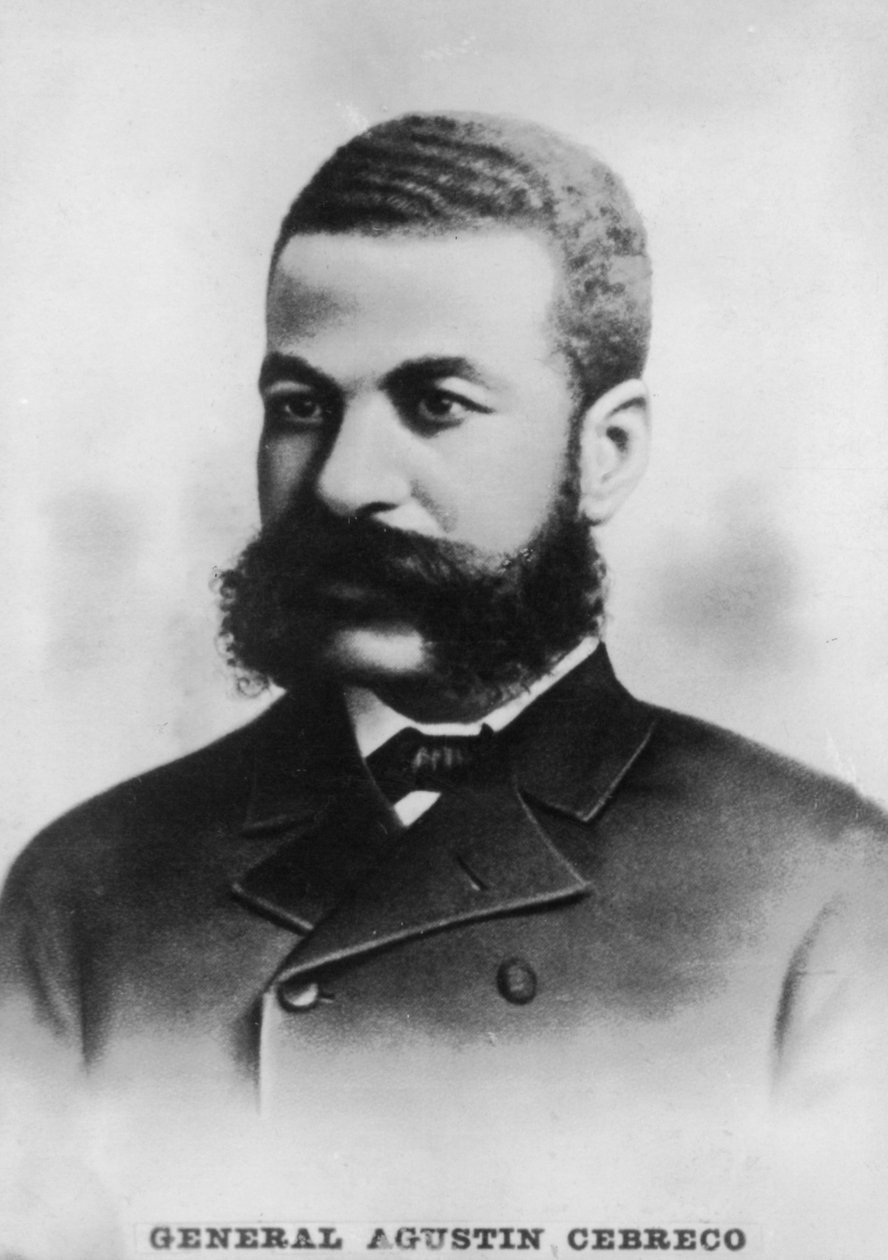 Generál Agustin Cebreco, c1910 od Unbekannt