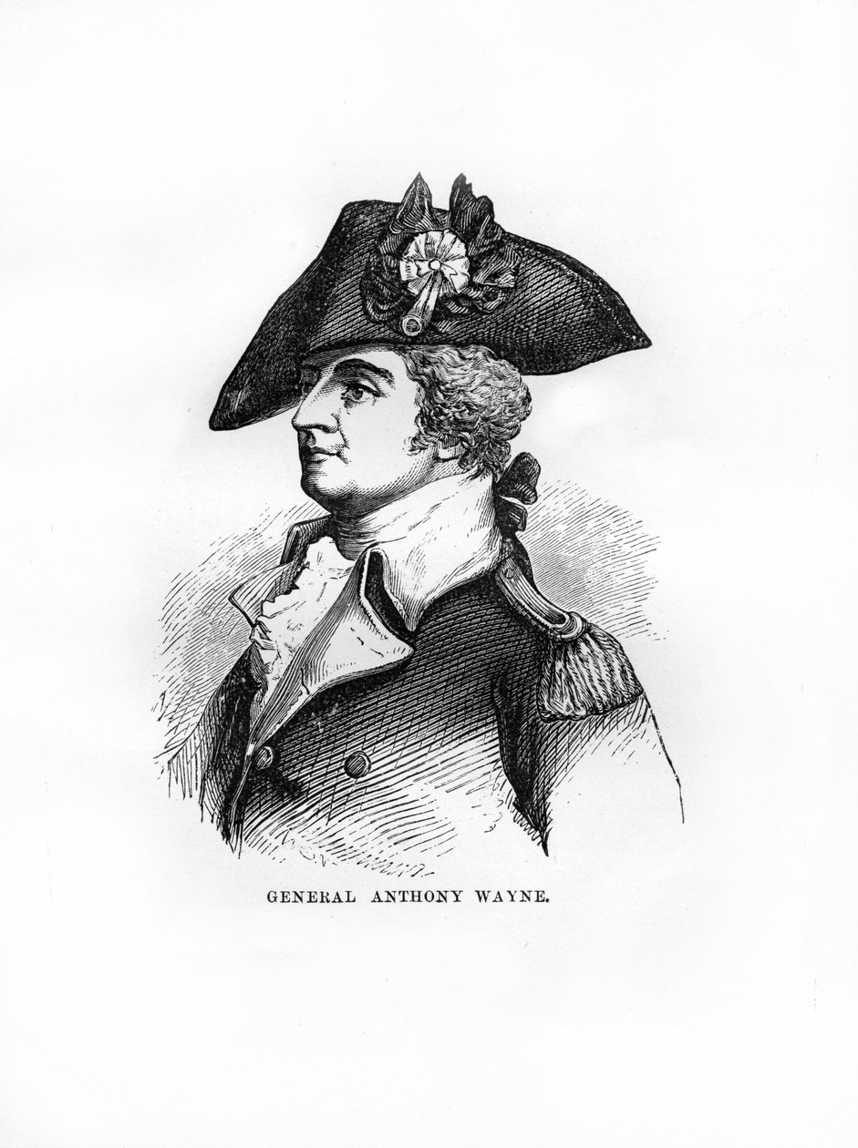 Generál Anthony Wayne, armádní generál a státník Spojených států, 1872 od Unbekannt
