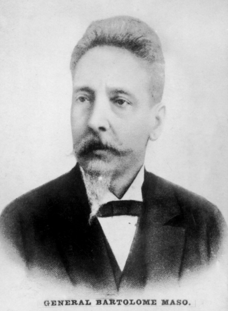Generál Bartolome Maso 1830-1907, c1910 od Unbekannt
