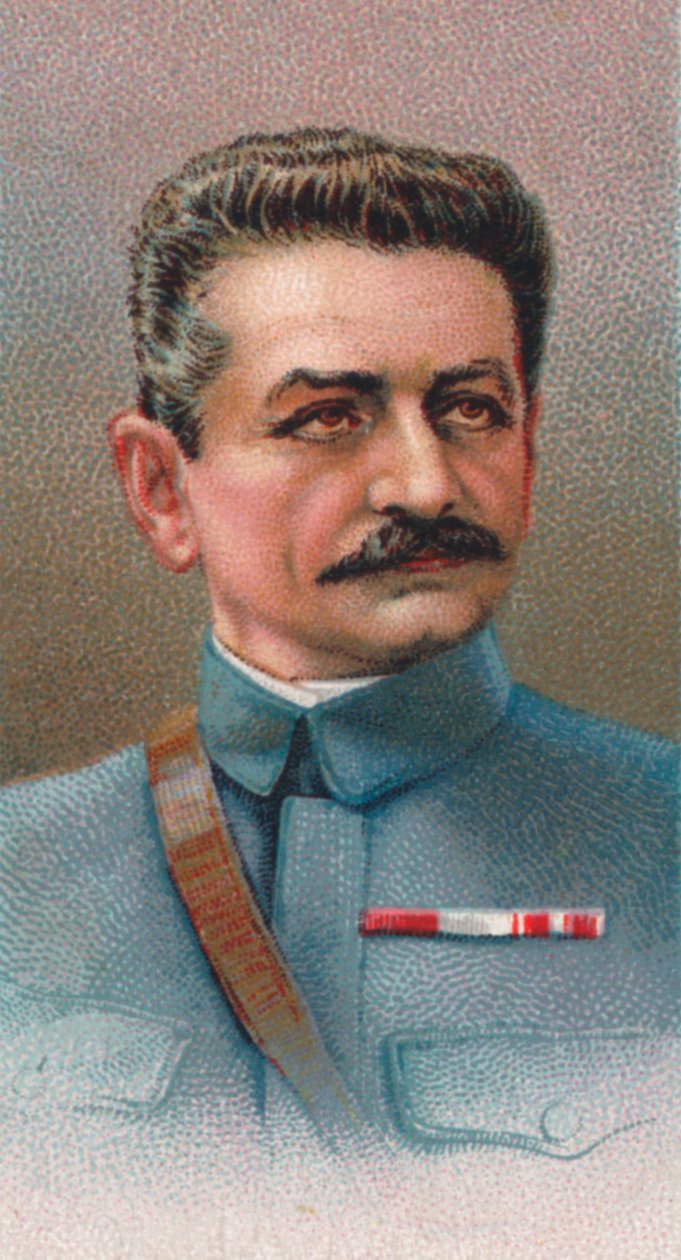 Generál Charles Emmanuel Marie Mangin 1866-1925, francouzský generál během první světové války, 1917 od Unbekannt