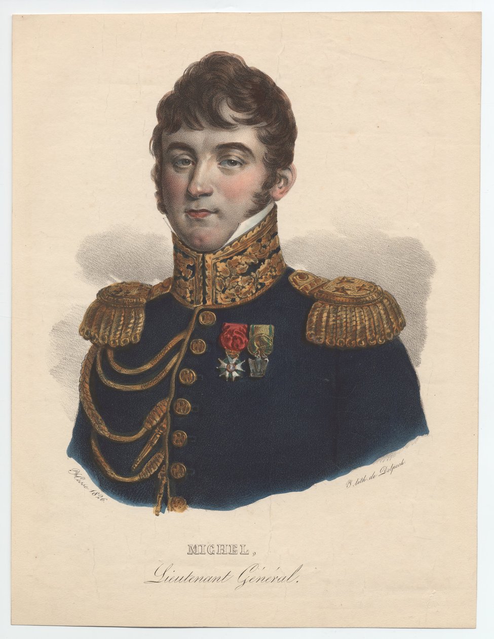 Generál Claude-Etienne Michel 1772-1815, 1835 od Unbekannt
