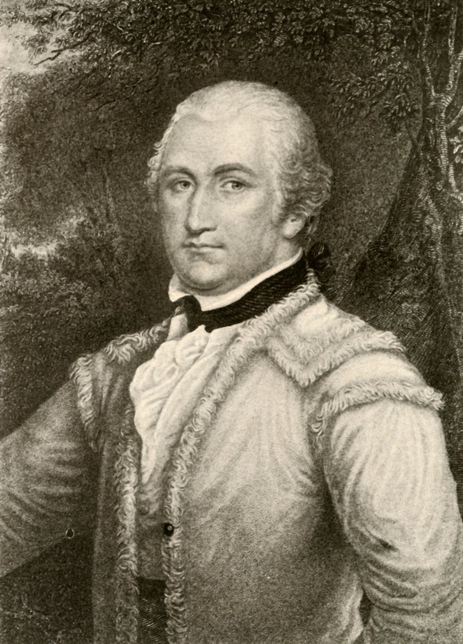Generál Daniel Morgan v jelenicovém kabátě z Virginie rangers, c1780, 1937. od Unbekannt