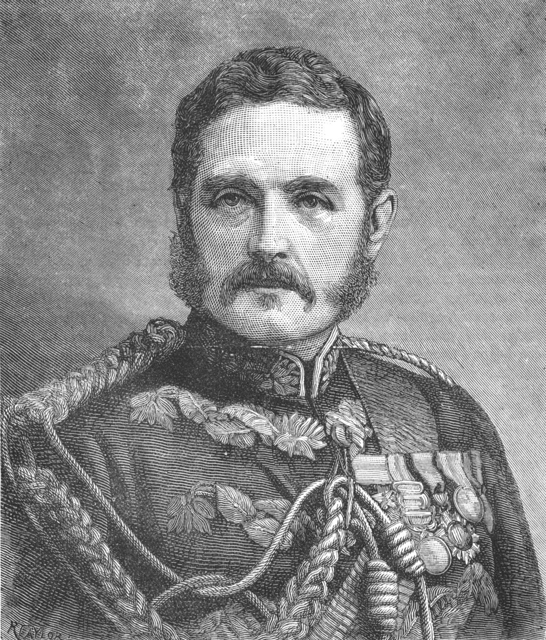 Generál Earle, c1885 od Unbekannt