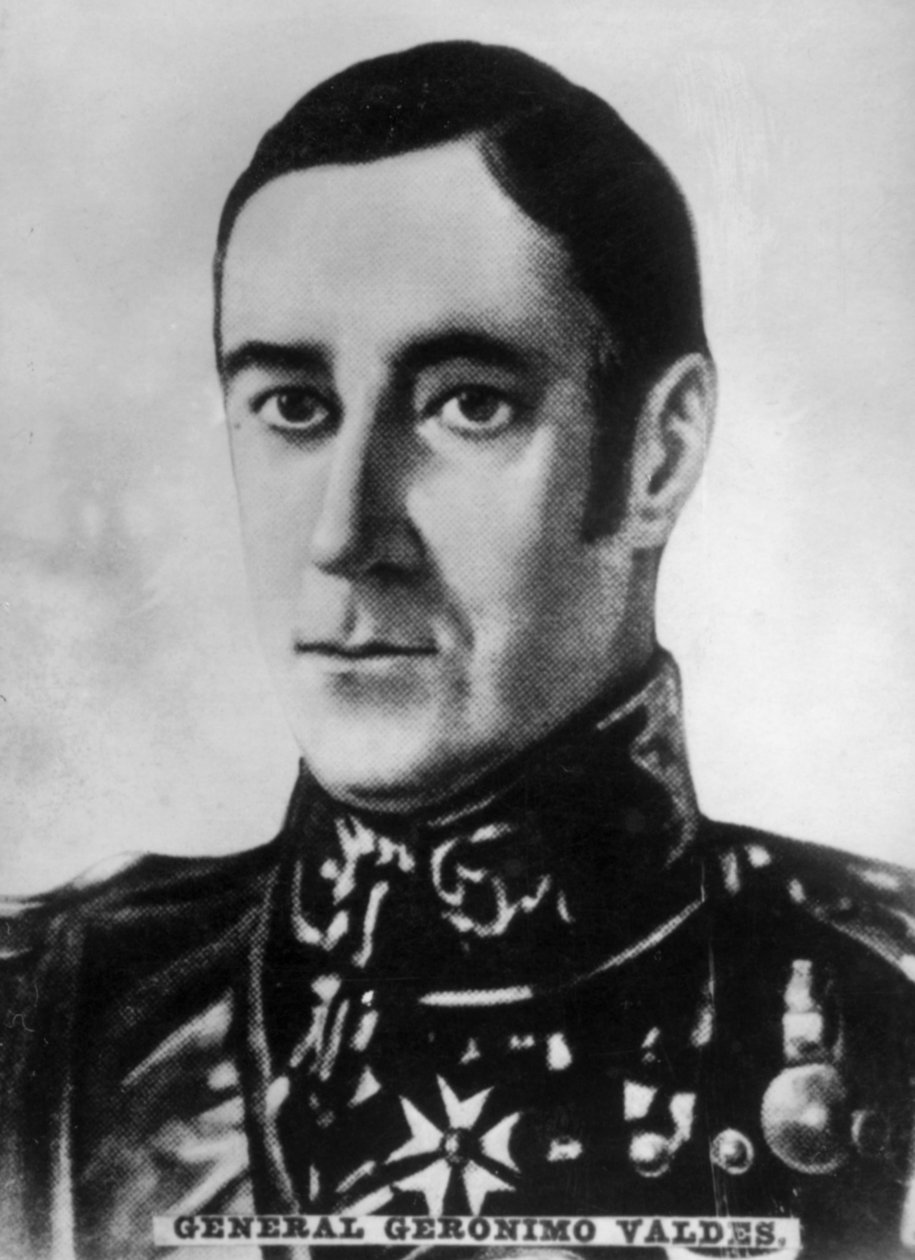 Generál Geronimo Valdes od Unbekannt