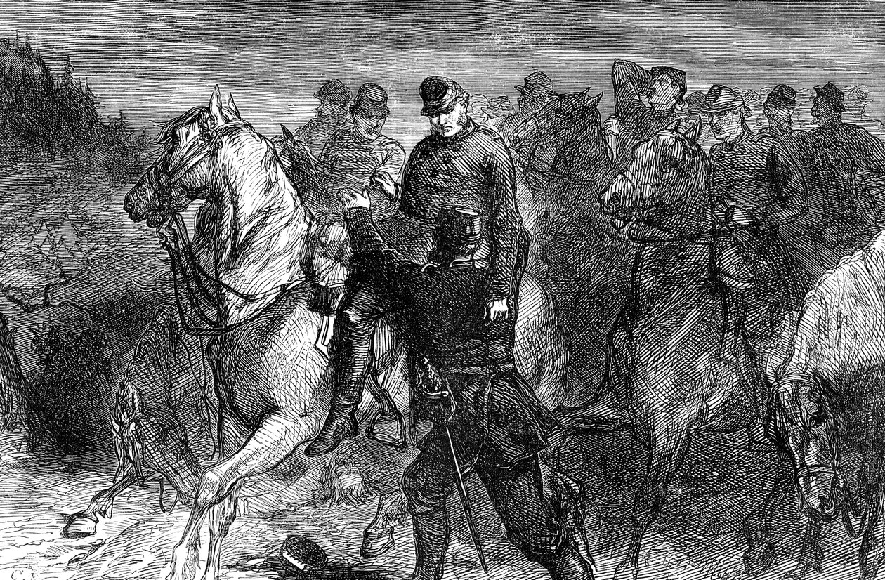 Generál Jackson smrtelně zraněn, konec 19. století od Unbekannt