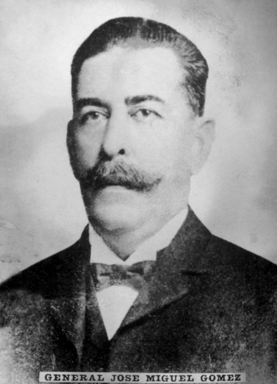 Generál Jose Miguel Gomez 1858-1921, prezident Kuby, c1910 od Unbekannt