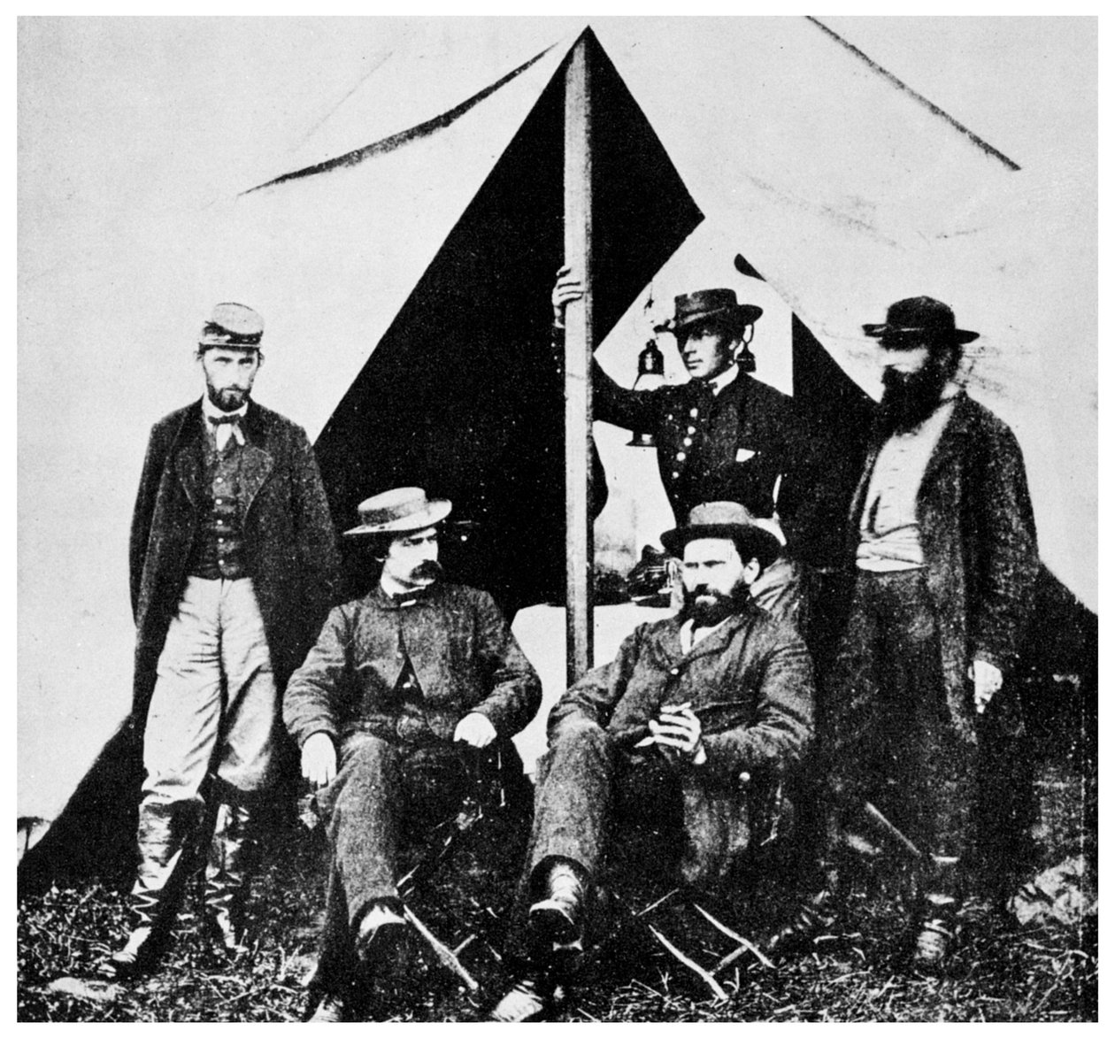 Generální ředitelství McClellans, Antietam, Maryland, Americká občanská válka, 1861-1862 1955 od Unbekannt