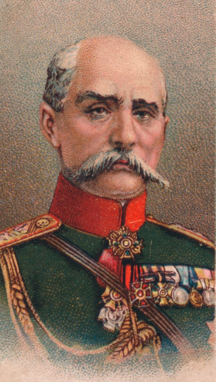 Generál Platon Lechitsky 1856-1921, ruský velitel v první světové válce, 1917 od Unbekannt