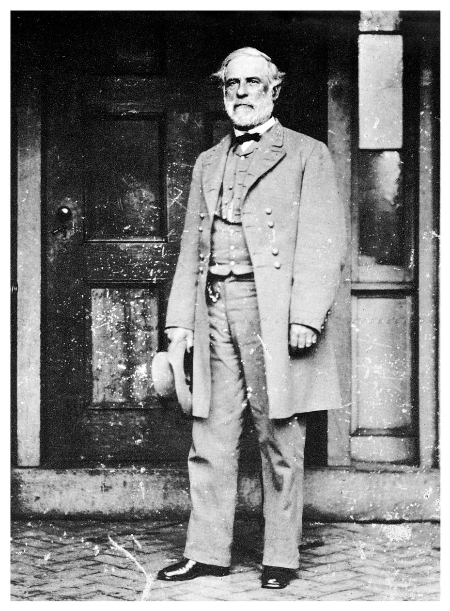 Generál Robert E Lee, americký voják Konfederace, 1865 1955 od Unbekannt