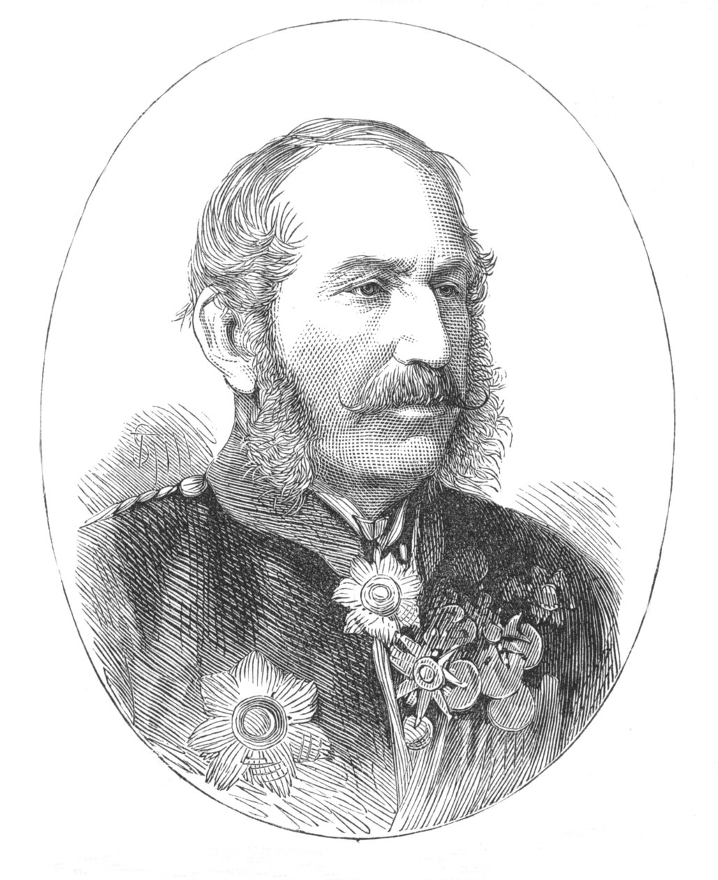 Generál Sir Arthur Cunynghame, K.C.B., c1880 od Unbekannt