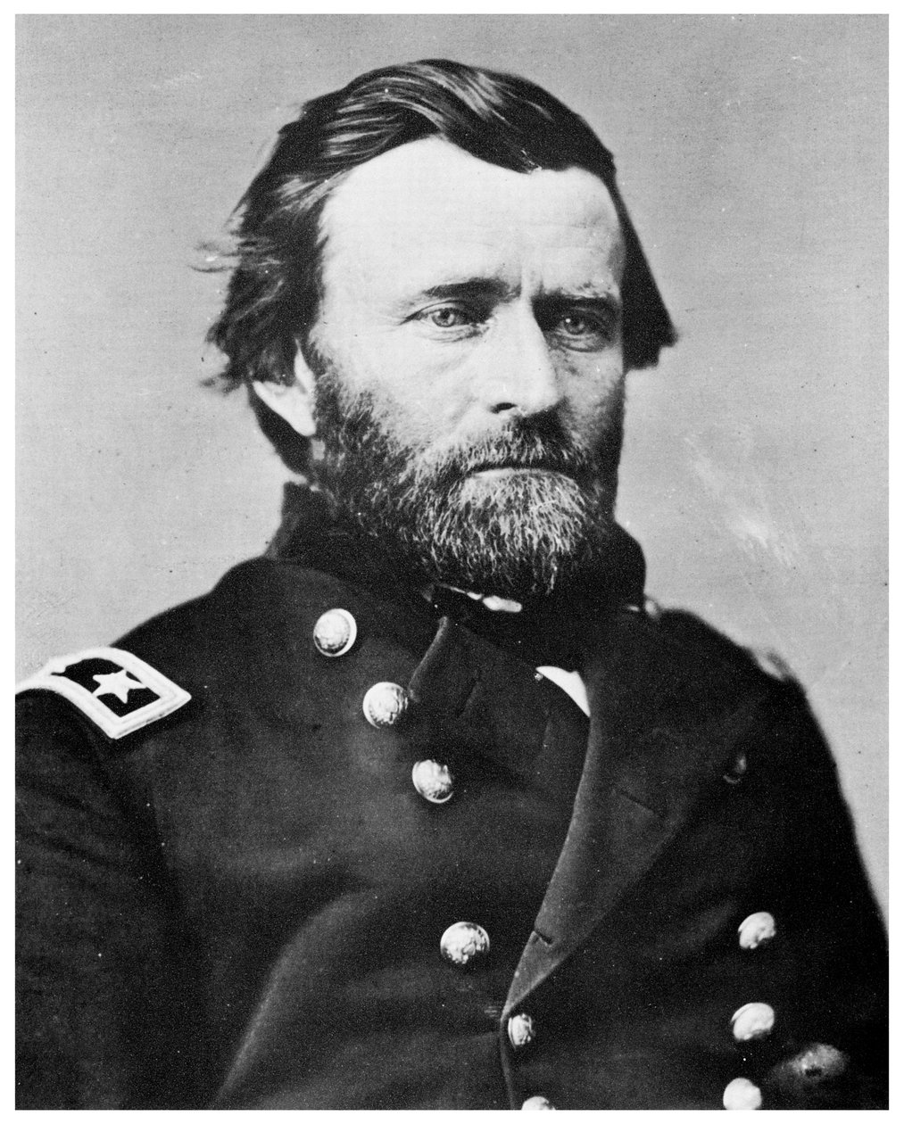 Generál Ulysses S Grant, americký voják a politik, 60. léta 19. století 1955 od Unbekannt