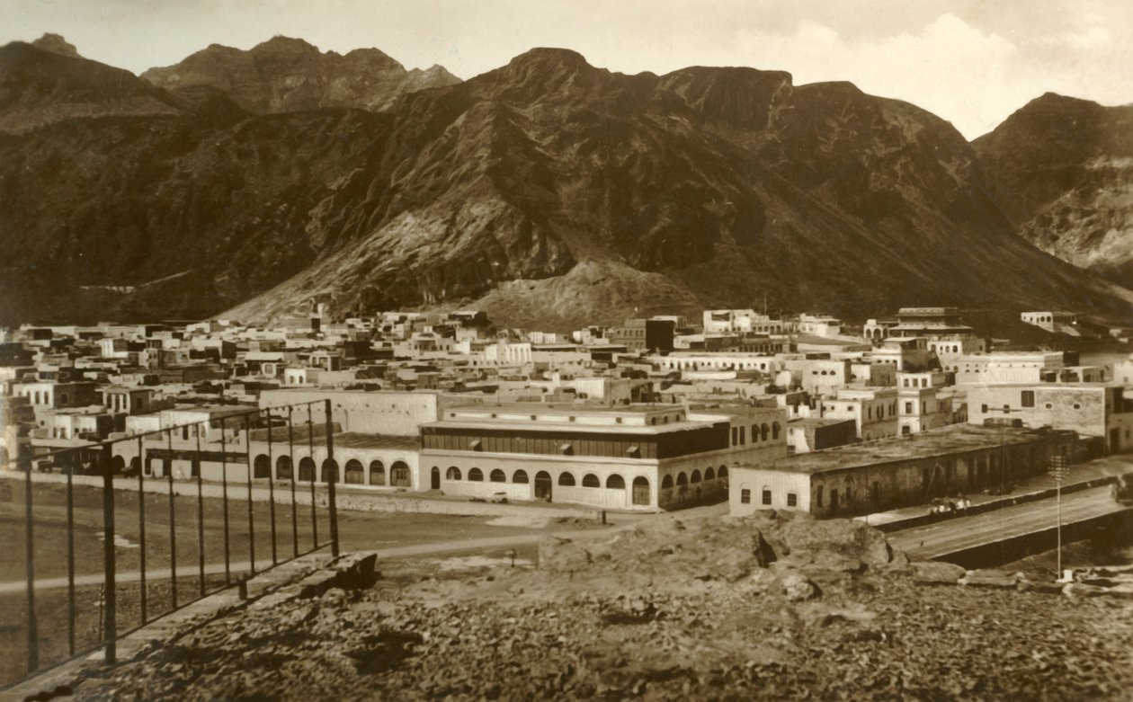 Celkový pohled 2, Aden, c1918-c1939. od Unbekannt
