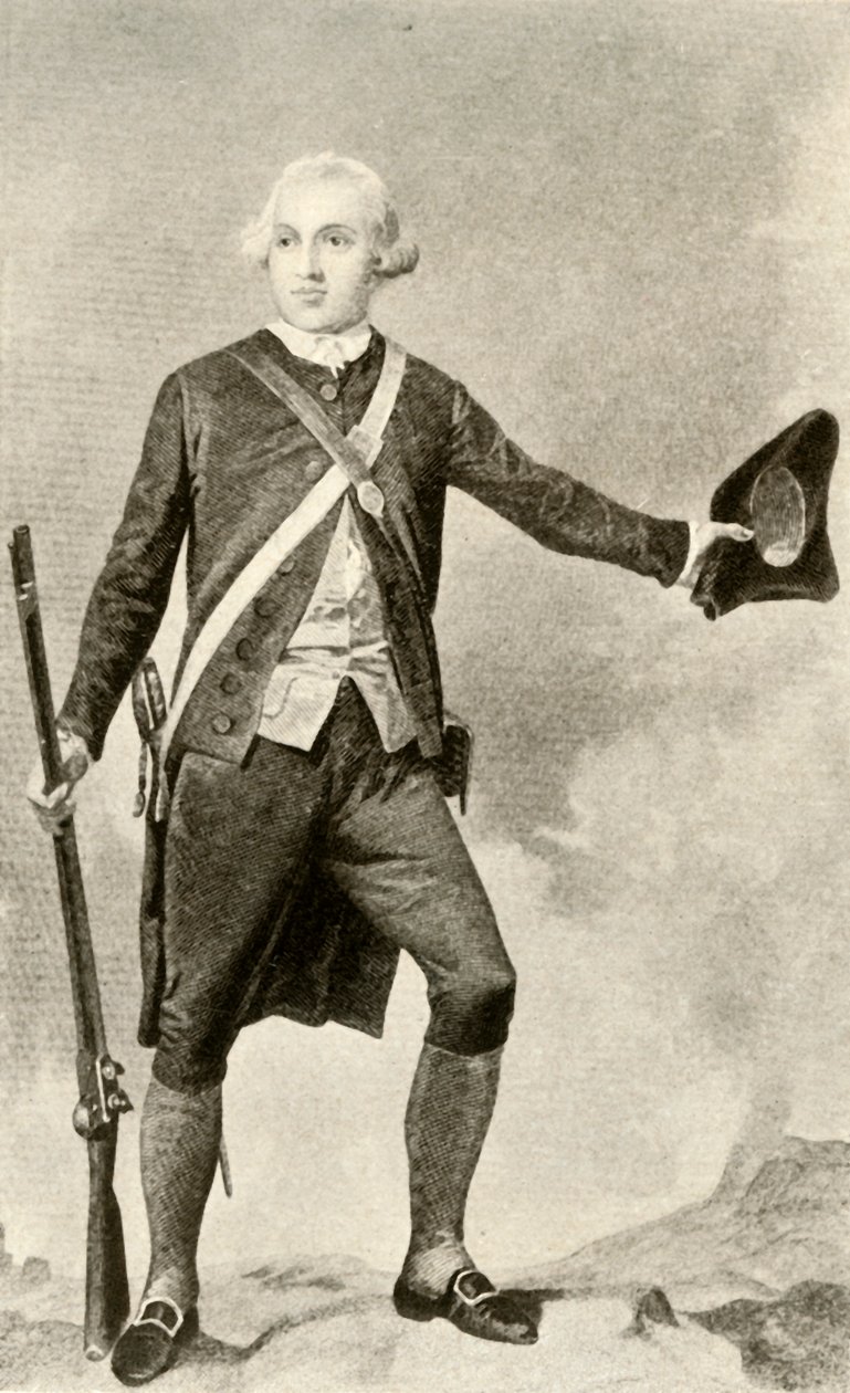 Generál Warren, v šatech drobného muže, c1760, 1937. od Unbekannt