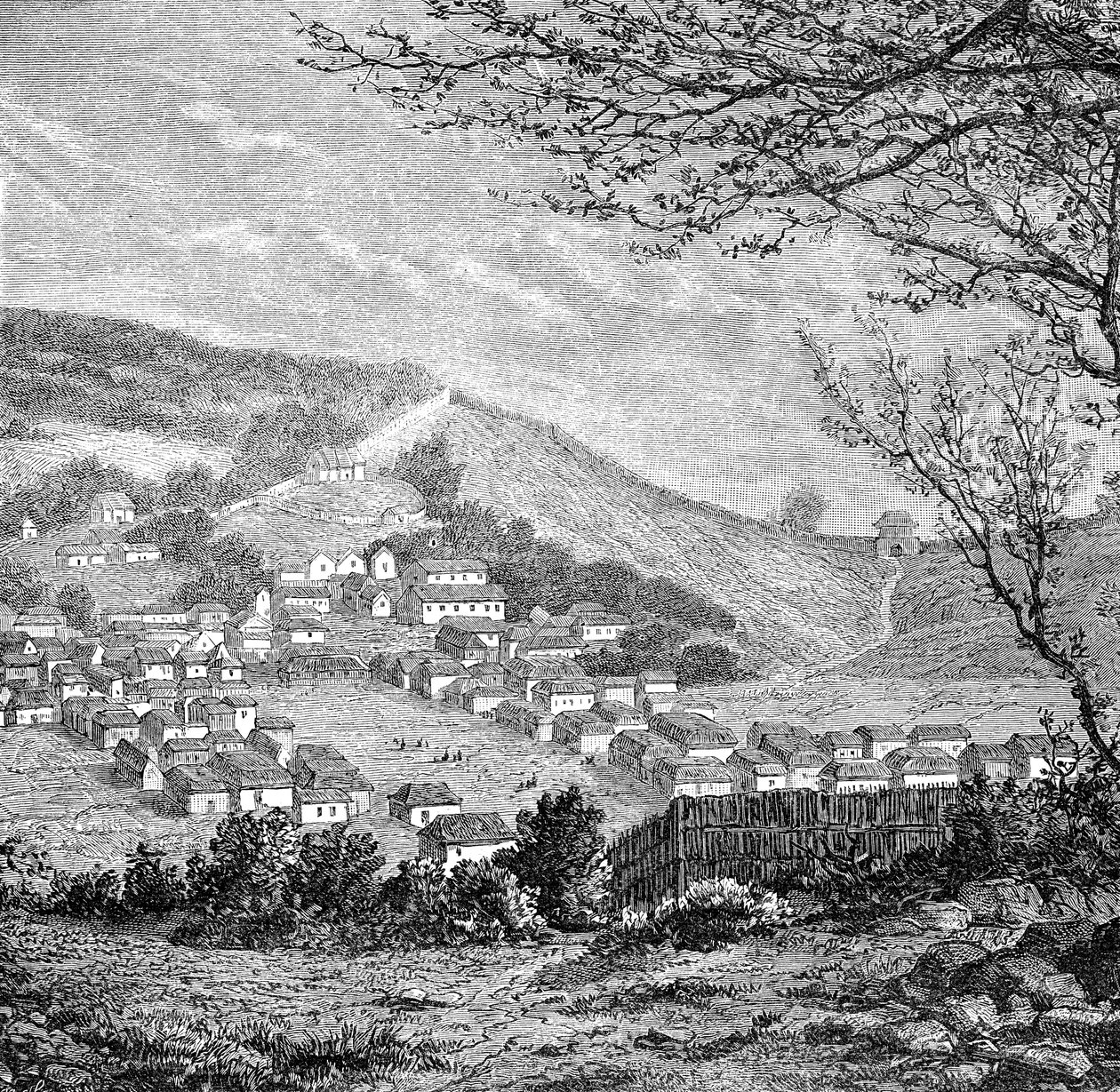 Celkový pohled na Kang-Hoa, Lower Hang-Kiang, c1890 od Unbekannt