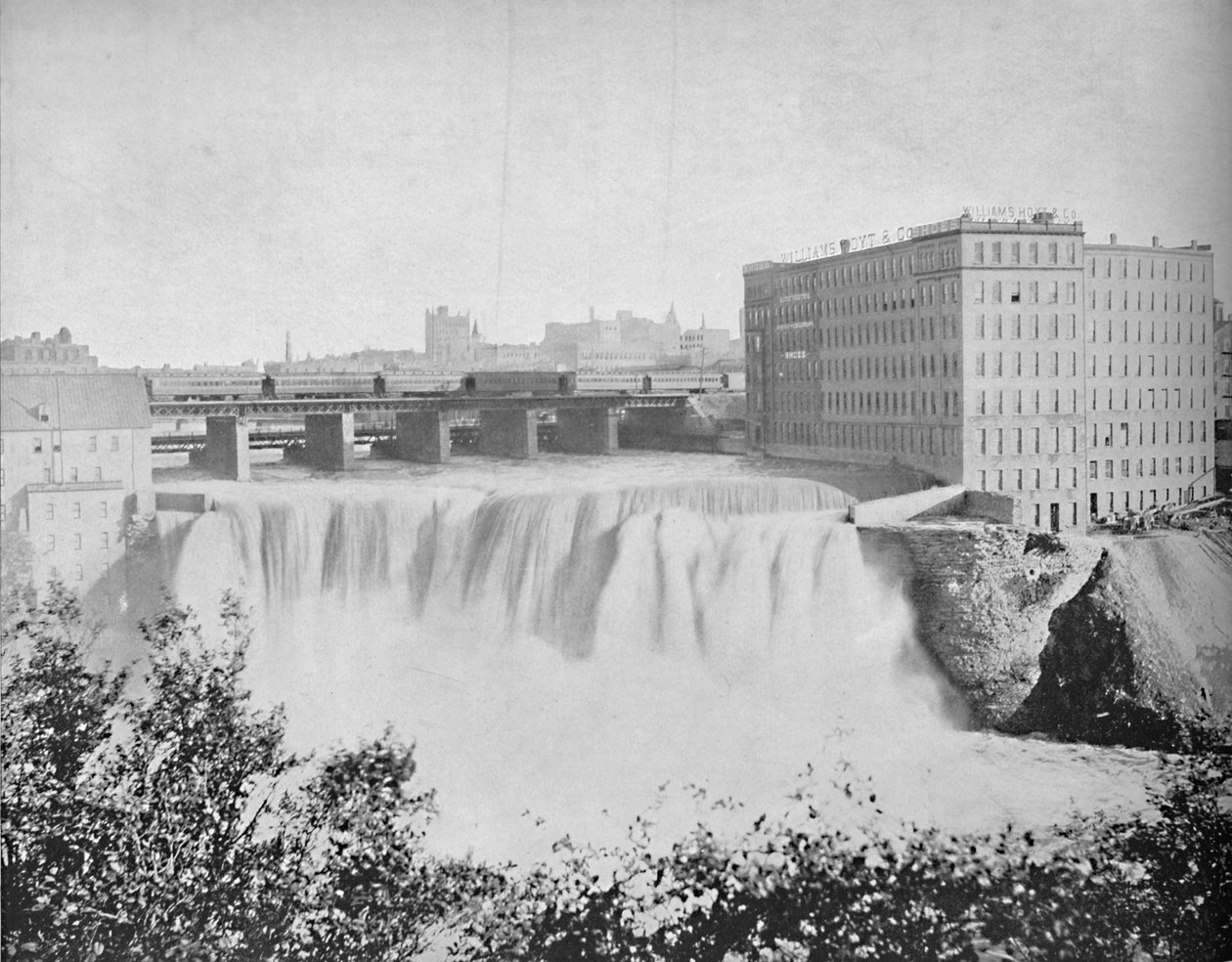 Genesee Falls, Rochester, NY, c1897. od Unbekannt