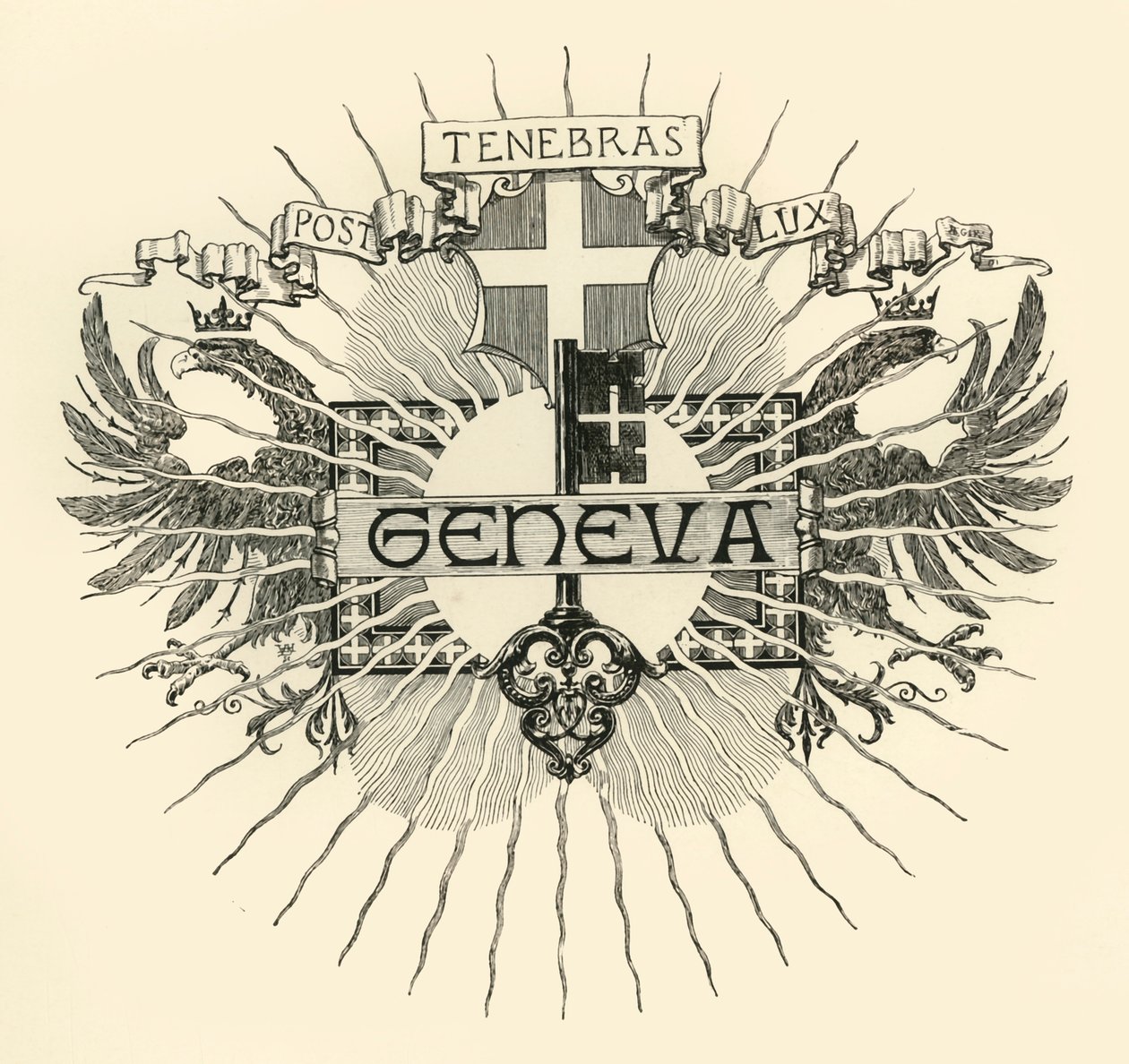 Ženeva, 1891. od Unbekannt