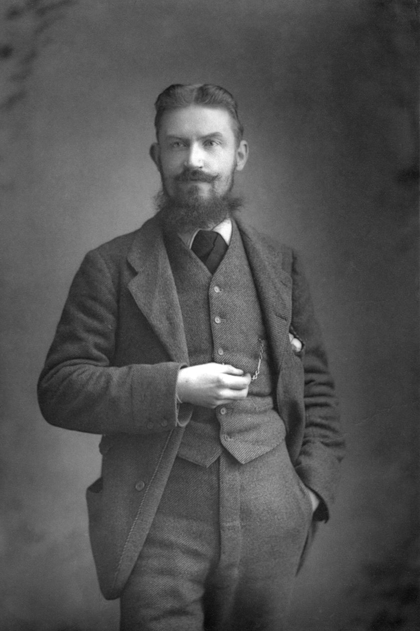 George Bernard Shaw 1856-1950 irský dramatik, kritik a Fabian, 1890-1894 od Unbekannt