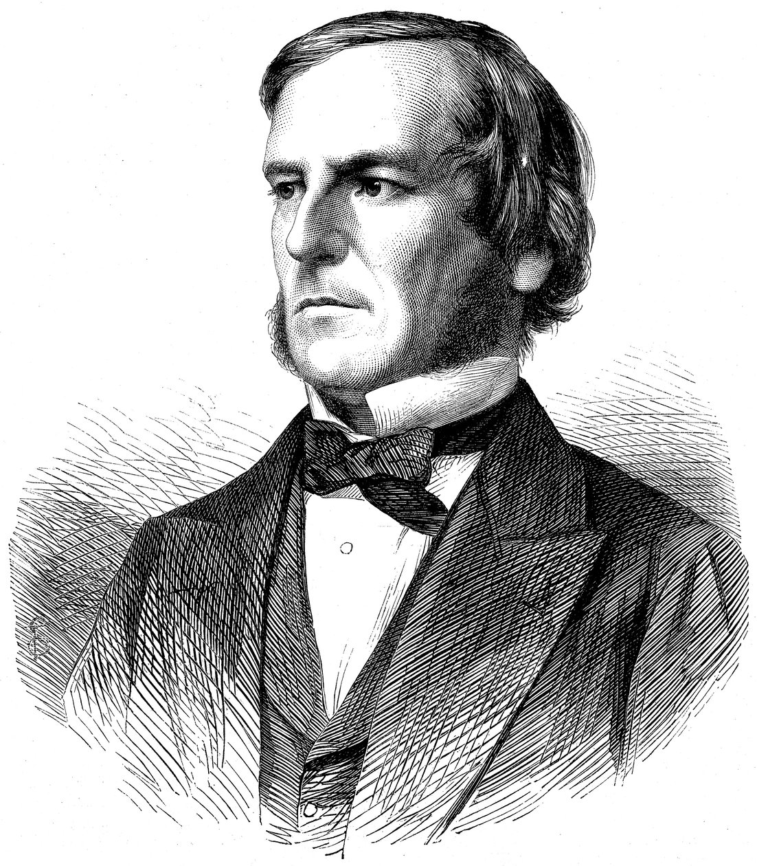 George Boole , anglický matematik a logik, 1865 od Unbekannt