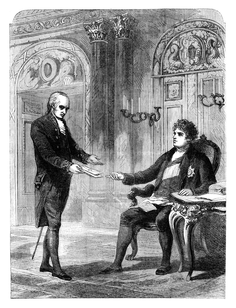 George Canning 1770-1827 byl jmenován premiérem, 1827-1895 od Unbekannt