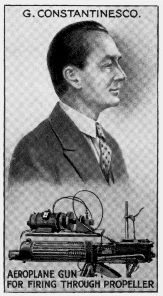 George Constantinescu, rumunský vědec, inženýr a vynálezce, c1924 od Unbekannt