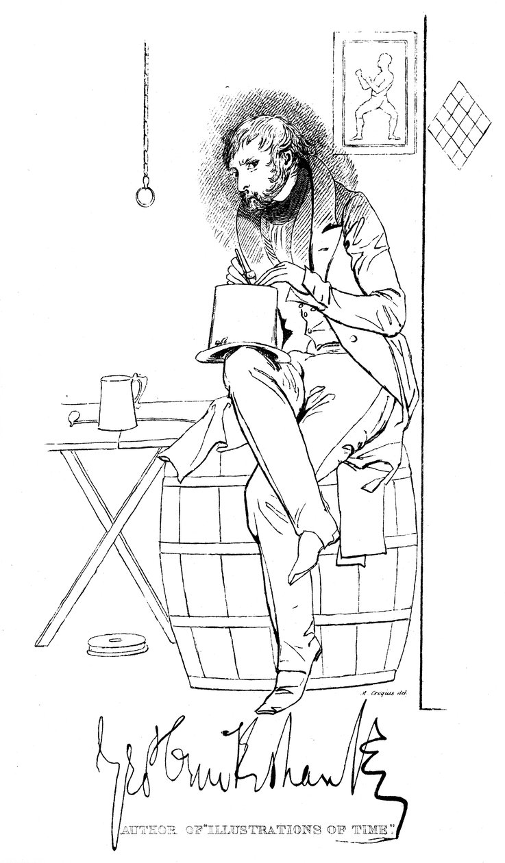 George Cruikshank 1792-1878, anglický karikaturista a ilustrátor knih, 19. od Unbekannt