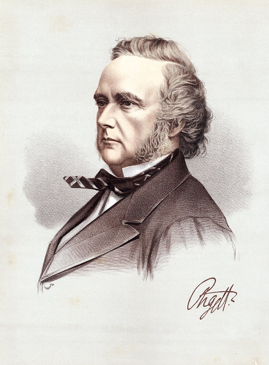 George Douglas Campbell, 8. vévoda z Argyll, skotský whigský politik a vědec, c1880 od Unbekannt
