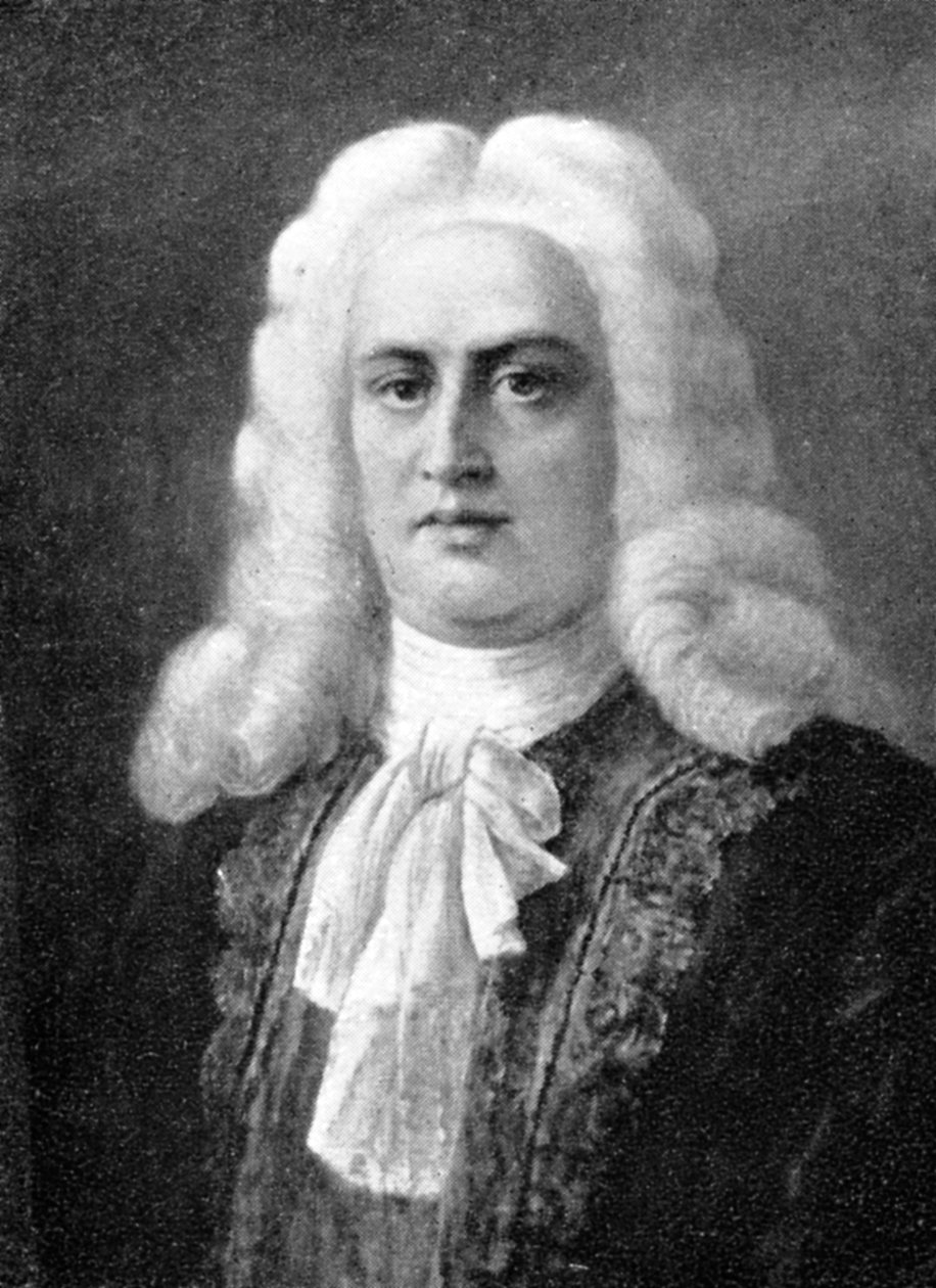 George Frideric Händel, 1685-1759, německý barokní skladatel, 1909 od Unbekannt