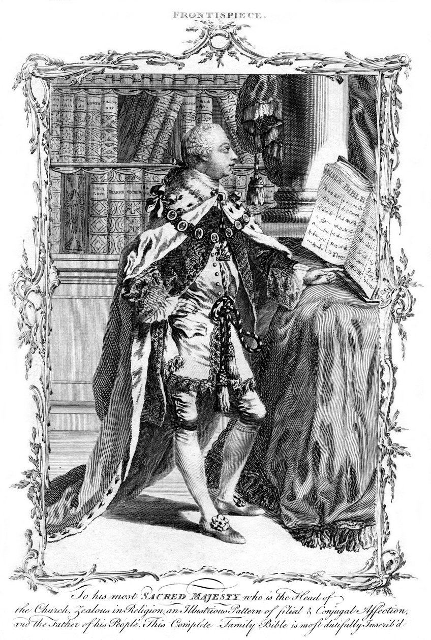 George III Spojeného království, 19. století od Unbekannt